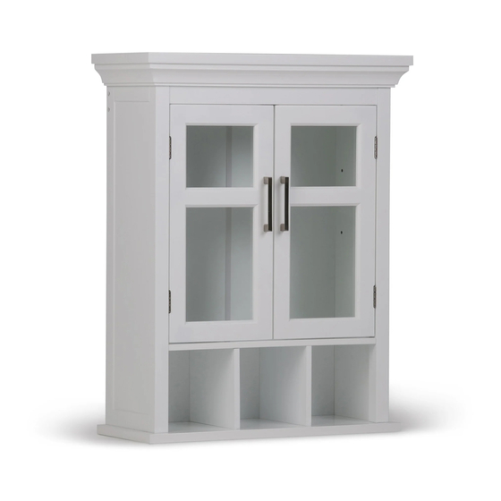Simpli Home WyndenHall brooklin+max AXCBSAVN04-WH Manuals
