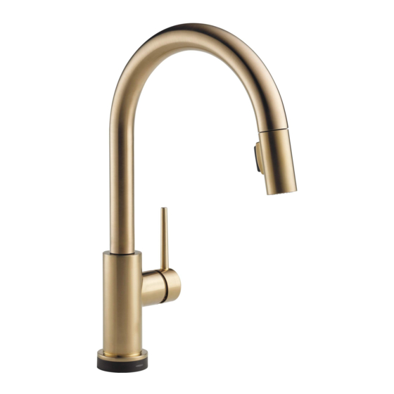 Delta TRINSIC 9159TV-BL-DST Manual