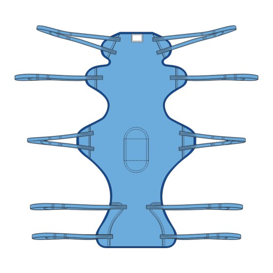 Arjo Stretcher Slings Instructions For Use Manual