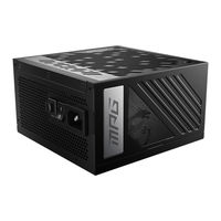 MSI MPG A850G PCIE5 User Manual