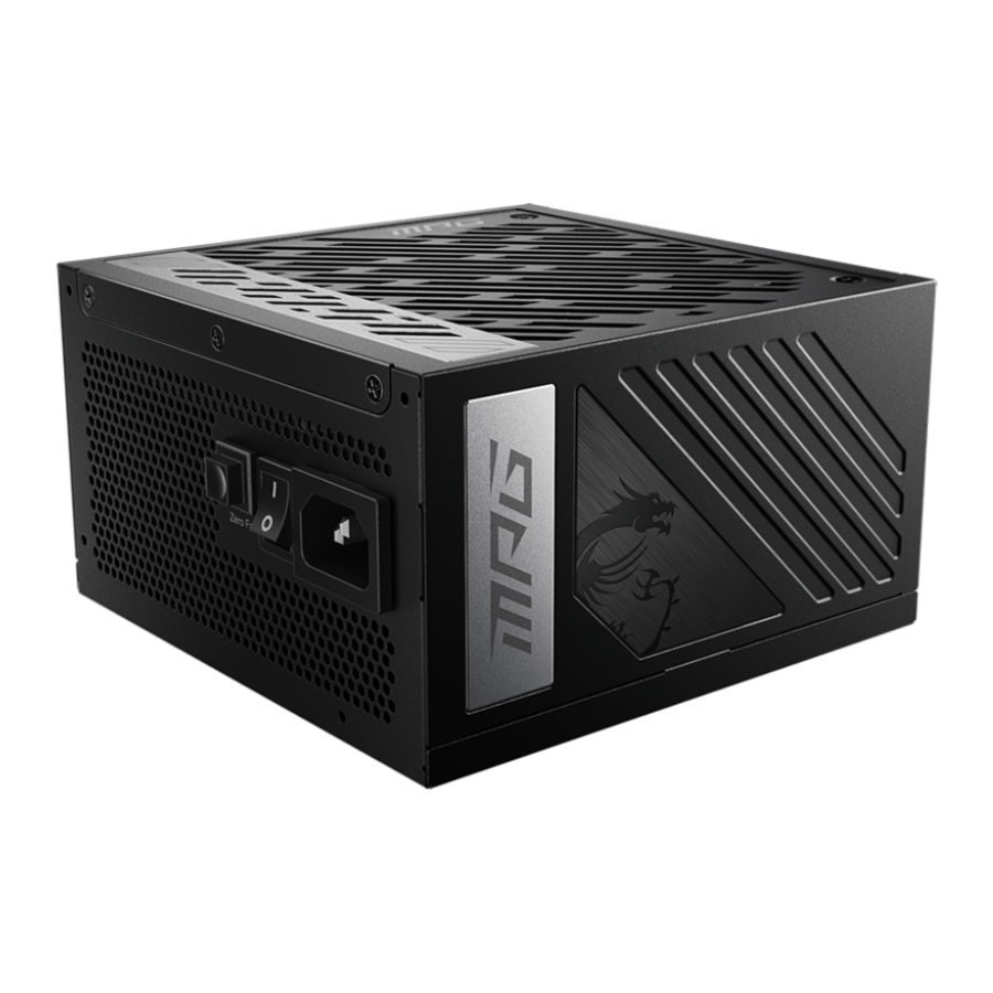 MSI MPG A1000G PCIE5, MPG A850G PCIE5, MPG A750G PCIE5 Manual