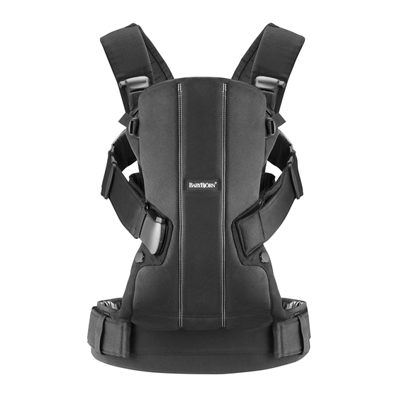 BabyBjorn WE Owner's Manual