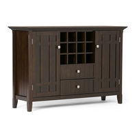 Simpli Home 3AXCBED-04 Manual