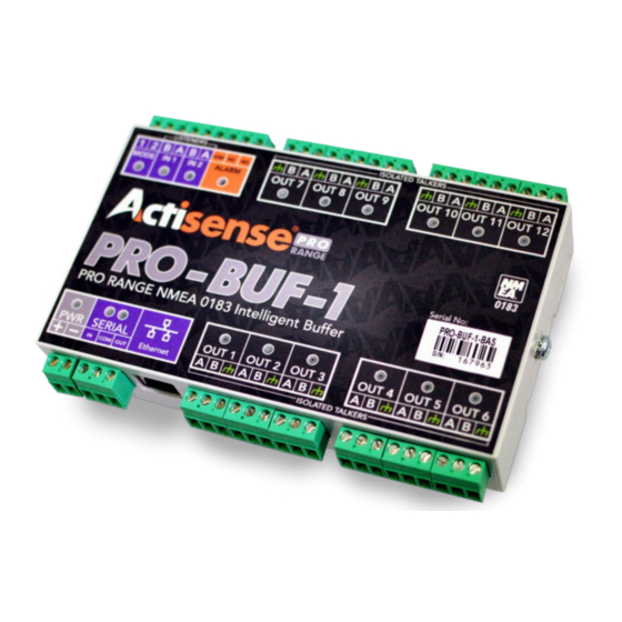 Actisense PRO-BUF-1-BAS-R NMEA Buffer Manuals