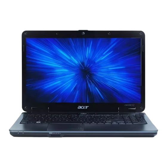 Acer Aspire 5332 Service Manual