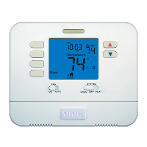 Vive Comfort TP-P-705 Installation Manual