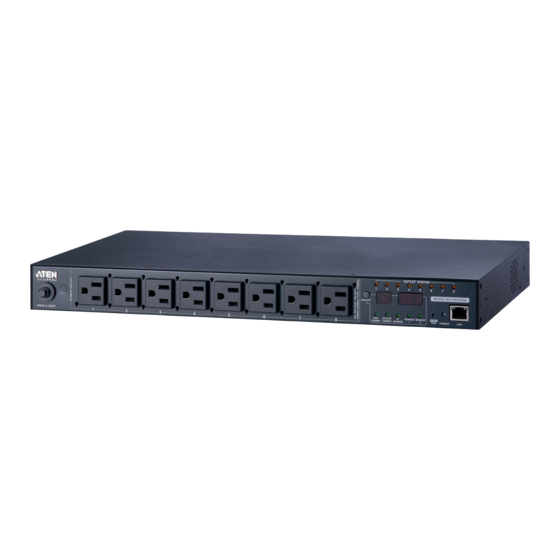 ATEN NRGence PE5-8108 User Manual
