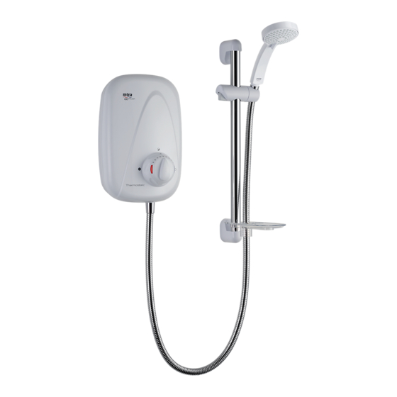 Mira Go Thermostatic Power Shower Manuals