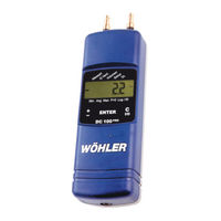 Wohler DC 100PRO Manual