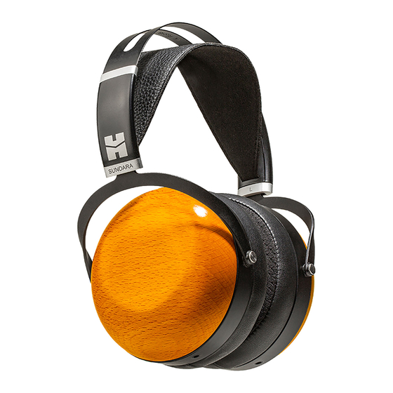 HiFiMAN Sundara Closed-back Owner's Manual