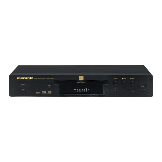 Marantz DV6500 Specifications