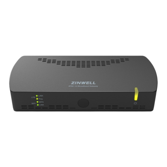 Zinwell ATSC 3.0 Manual
