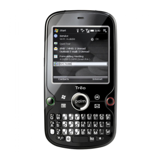 Palm Treo Pro Supplementary Manual