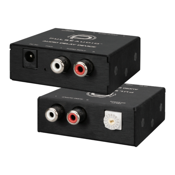 PulseAudio PA-ADS1 Manual