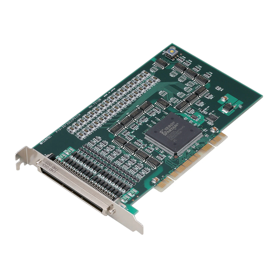 Contec PIO-32H(PCI)H User Manual