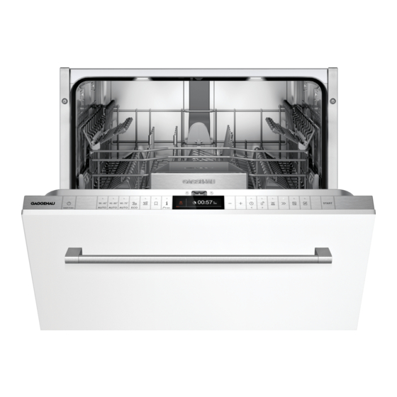 Gaggenau DF261100 User Manual