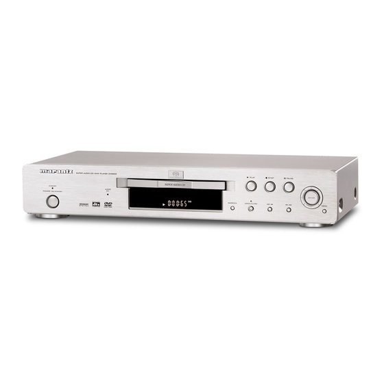 Marantz DV6500 User Manual