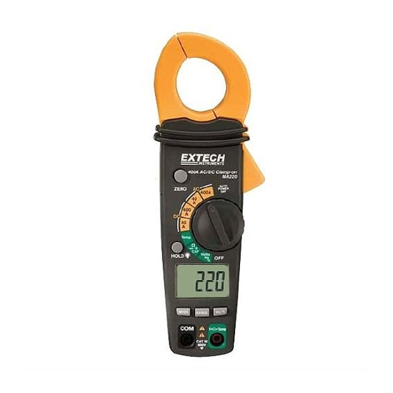 Extech Instruments MA220 User Manual