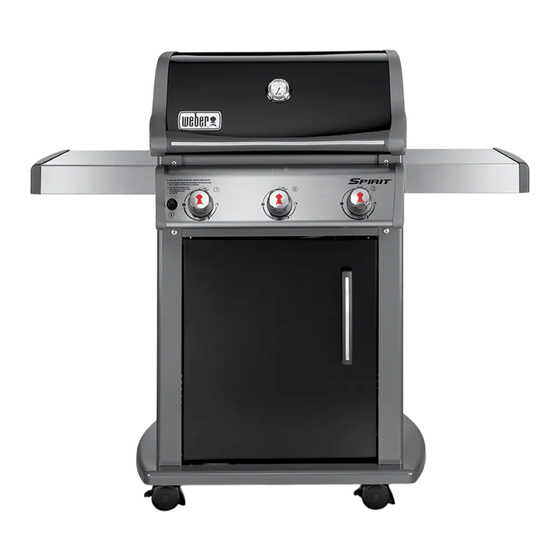 Weber Spirit E-210 Owner's Manual