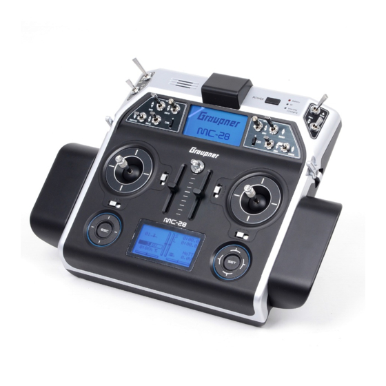 GRAUPNER mc-28 Manual