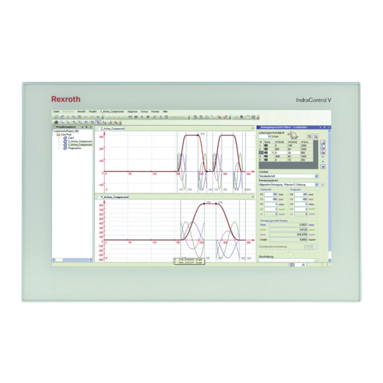 Bosch Rexroth IndraControl Operating Instructions Manual