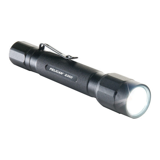 Pelican 2360 LED Instruction Manual