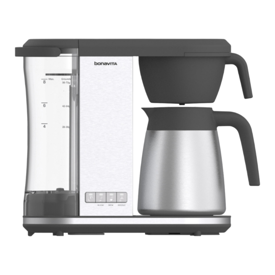 Bonavita ENTHUSIAST BVC2201TS Manual