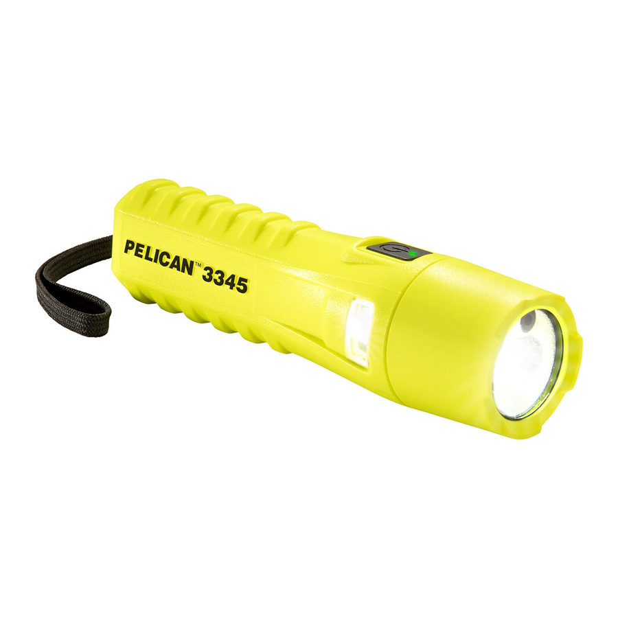 Pelican 3345 - 280 lumens LED Flashlight Manual