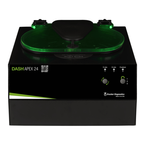 Drucker Diagnostics DASH Apex 24 Service Manual