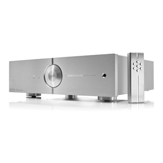 Audio Analogue Bellini Anniversary Owner's Manual