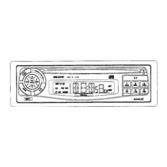 Clarion DRB3376E Service Manual