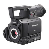 Panasonic Avccam AG-AF100A Series Operating Instructions Manual