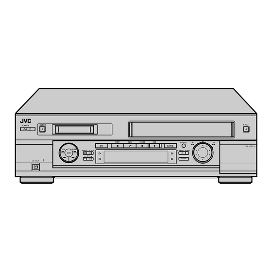 JVC SR-VS20U - Dual Format S-vhs/minidv Recorder Manuals