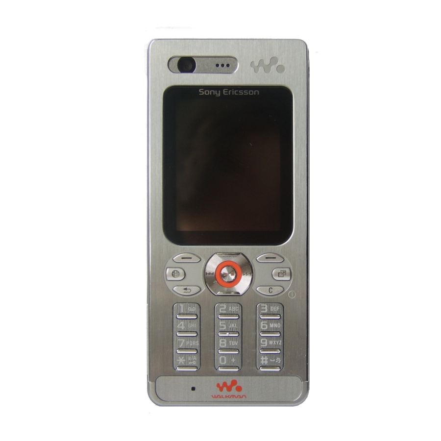 Sony Ericsson W880i Quick Start Manual