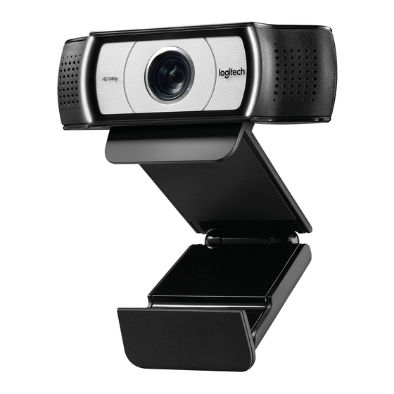 Logitech C930e Setup Manual