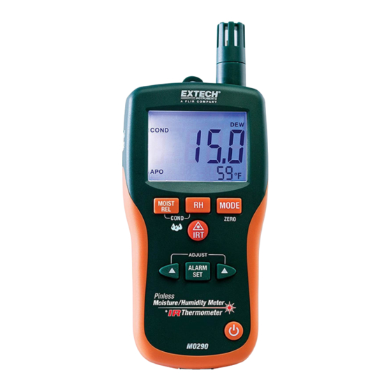 Extech Instruments MO290 User Manual