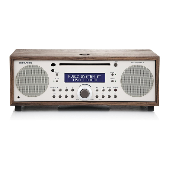Tivoli Audio  Music System Owner's Manual