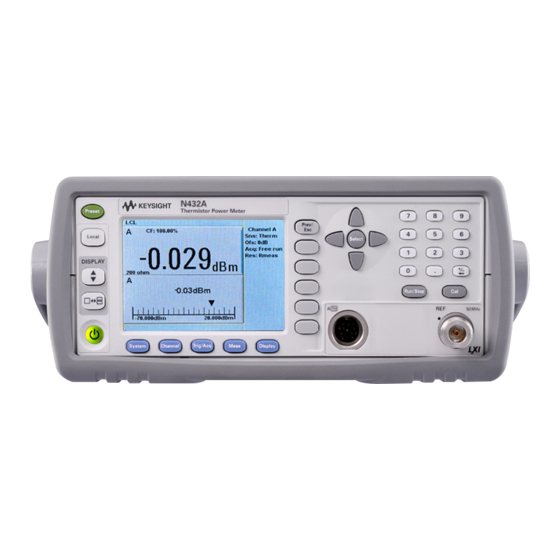 Keysight N432A Programming Manual