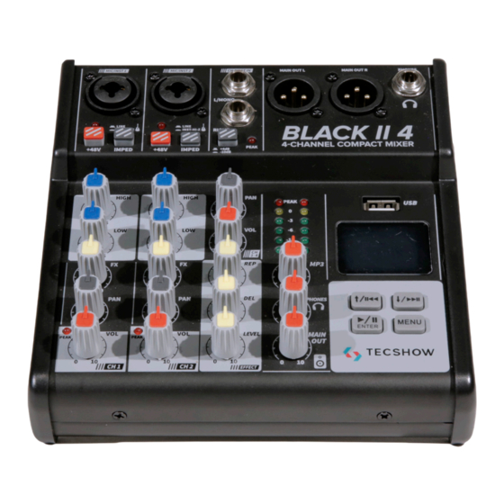 TECshow BLACK II 4 User Manual