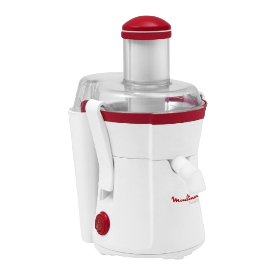Moulinex Frutelia JU350G10 Manual