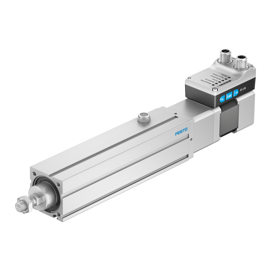 Festo EPCS-BS Operating Instructions Manual