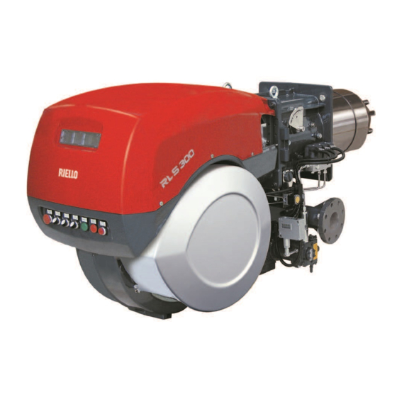 Riello Burners RLS 300/BP MX Installation, Use And Maintenance Instructions
