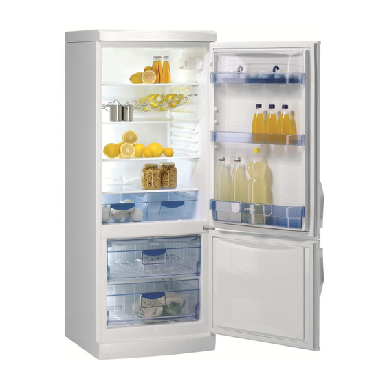 Gorenje K287CLB Instructions For Use Manual