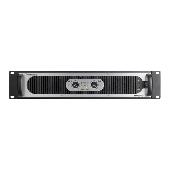 audiophony SMi Series User Manual