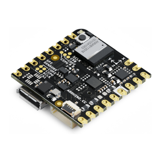 Arduino Nicla Voice Reference Manual