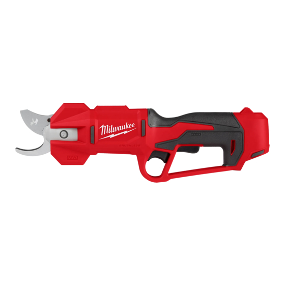 Milwaukee M12 2534-20 Operator's Manual