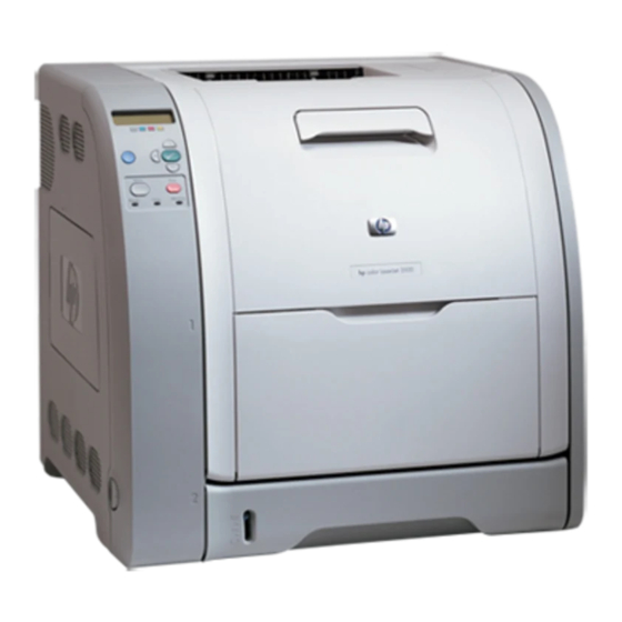 HP 3500 - Color LaserJet Laser Printer Manuals