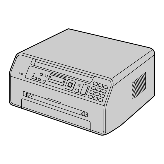 Panasonic KX-MB1530E Operating Instructions Manual