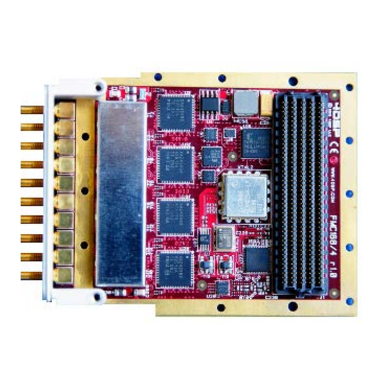 User Manuals: abaco systems FMC168 FPGA Mezzanine Card