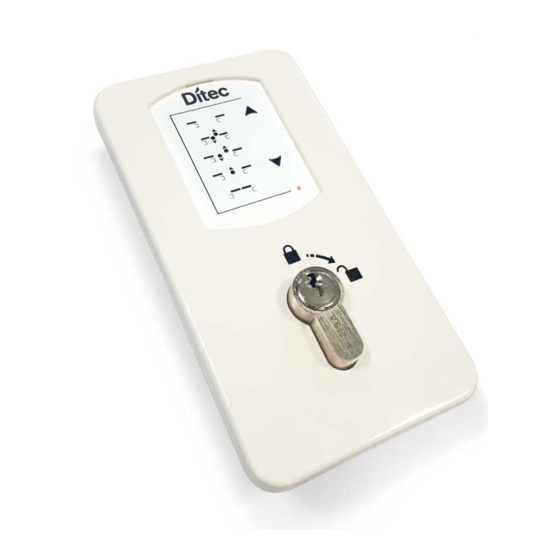 DITEC COM500ER Installation Manual